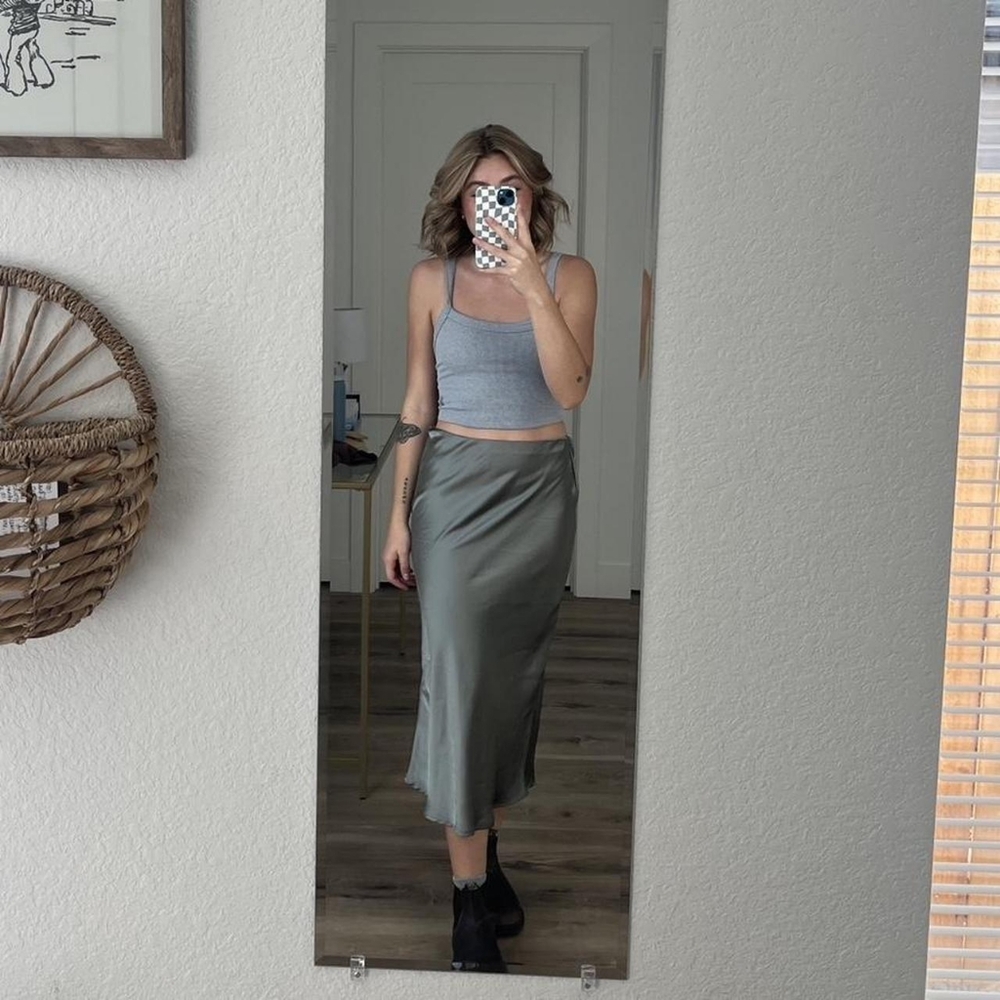 Women's Green Skirt